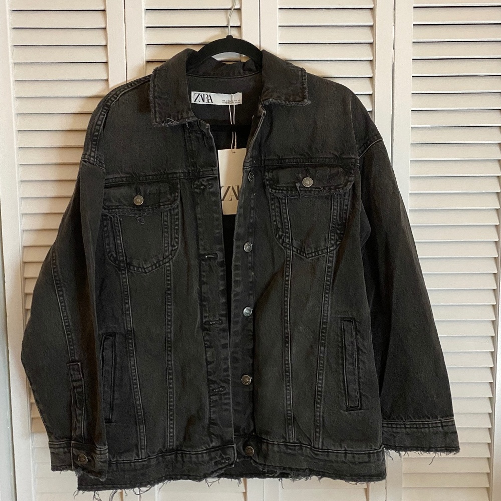COPY - zara oversized jean jacket